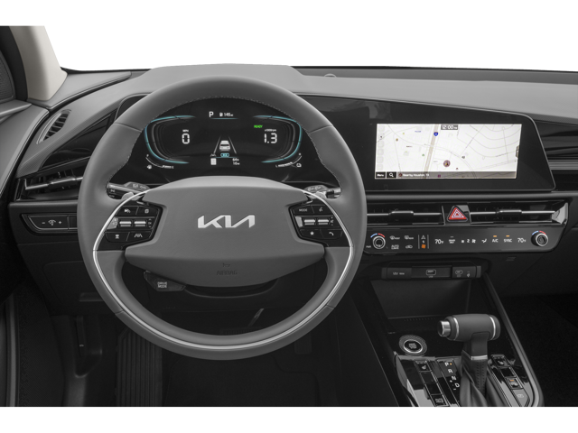 Steering wheel view inside a 2024 Kia Niro | Kia dealer in Altoona, PA | Altoona Courtesy Kia