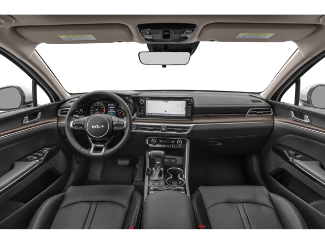 Interior front seat and window view in a 2024 Kia K5 | Kia dealer in Altoona, PA | Altoona Courtesy Kia