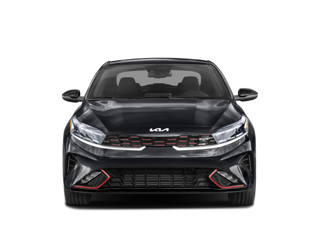 Front view of a black, 2024 Kia Forte | Kia dealer in Altoona, PA | Altoona Courtesy Kia
