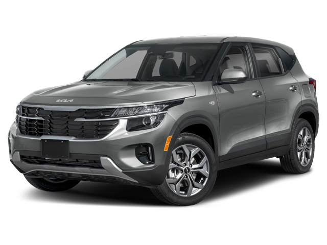 Profile view of a silver 2024 Kia Seltos | Kia dealer in Altoona, PA | Altoona Courtesy Kia