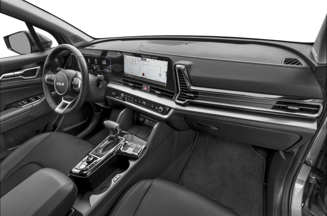 Interior view inside of a 2024 Kia Sportage | Kia dealer in Altoona, PA | Altoona Courtesy Kia