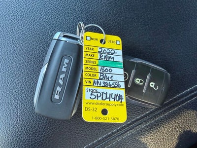 2022 RAM 1500 Big Horn Crew Cab 4x4 5'7' Box