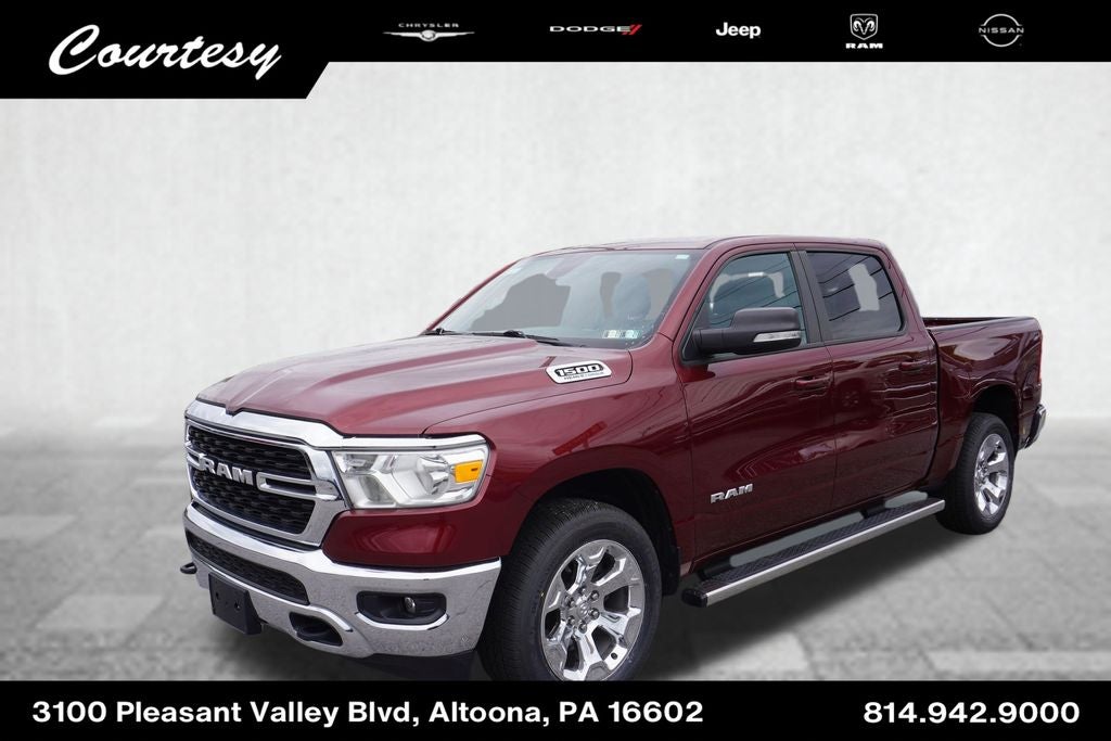 2022 RAM 1500 Big Horn Crew Cab 4x4 5'7' Box