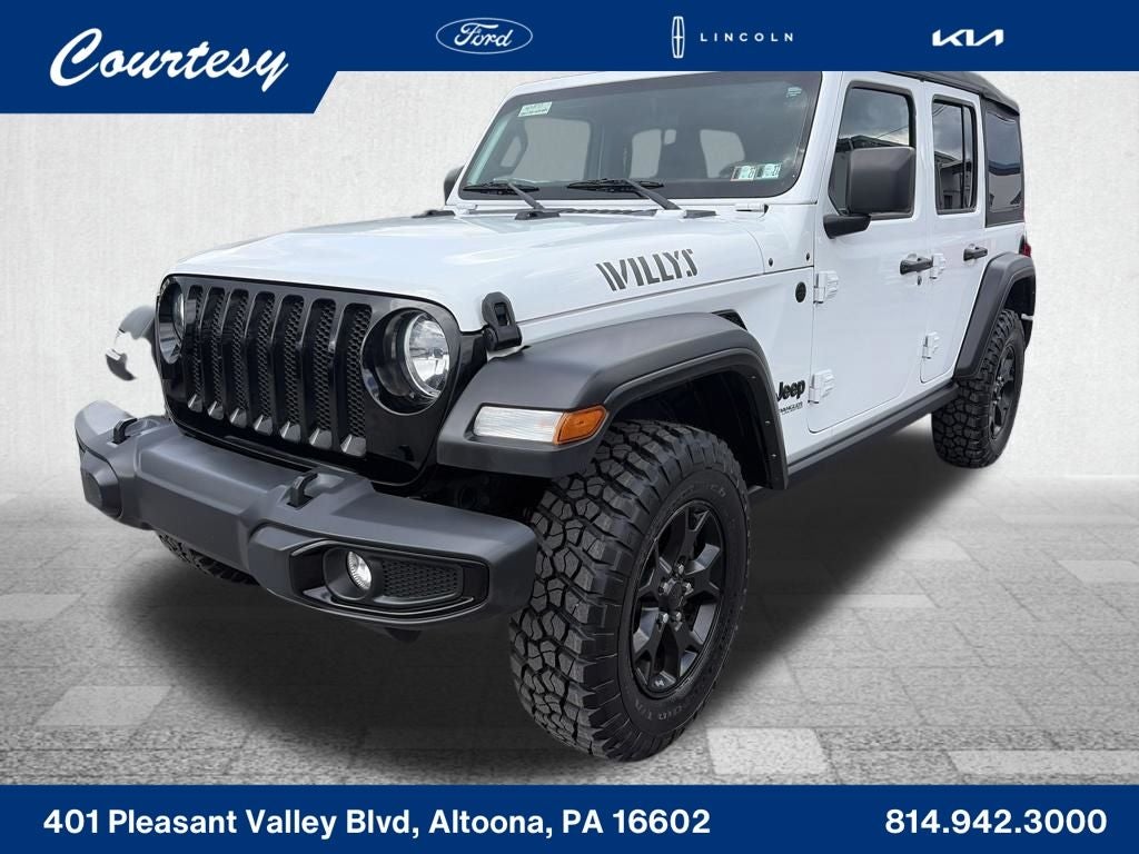 2022 Jeep Wrangler Unlimited Willys