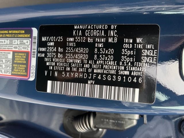 2025 Kia Sorento X-Line EX